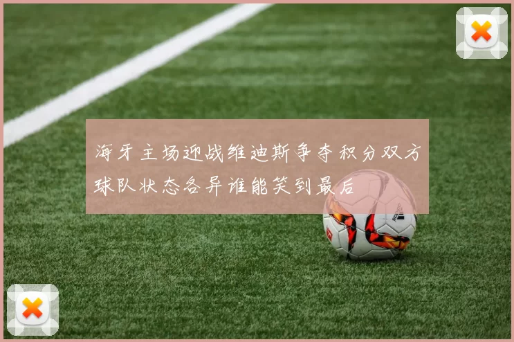 海牙主场迎战维迪斯争夺积分双方球队状态各异谁能笑到最后